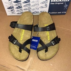 Birkenstock Shoes - Birkenstock Mayari Black Sandals Birkenstock Shoes - Birkenstock Mayari Black Sandals